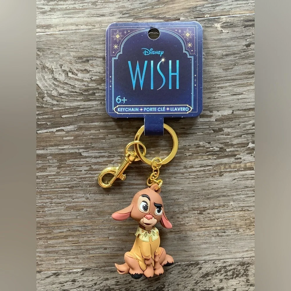Disney Parks Valentino Wish donkey charm and keychain